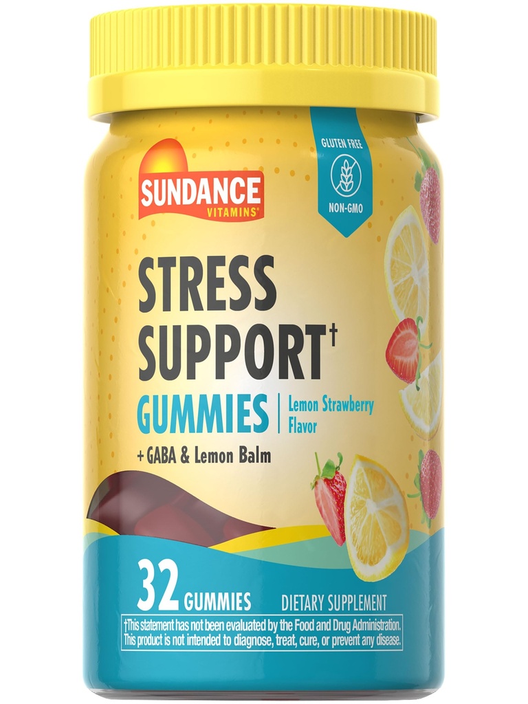 圣丹斯压力支持Gummys & 32 Counter & GABA 和 Lemon Balm & Lemon Strawberry Flavor & Non - GMO 和 Gluten Free Supplement 的Gummys 支持 Gummys & 32 Counter 与 GABA 和 Lemon Balm & Lemon Strawberry Flavor 和 Gluten Free Supplement 的加盟: 圣丹斯压力支持Gummys & Gummys & 32 Counter 与 GABA 和 Lemon Balm & Lemon Strawberry Flavor 和 Gluten Free 的加盟: