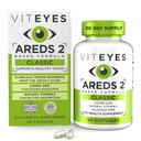Viteyes AREDS 2 眼维生素,经典美术支持,Allergen Free Capsules,配有天然维生素E,维生素C,锌,铜,Lutein & Zeaxanthin,眼科医生信任,在美国制造,60Ct