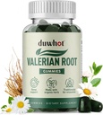 Valerian Root Gummy,有机 Valerian Root for Sleep and Results Relief, 增强成人, 爱孩子, Apple Flavor, 60 个伯爵的香蜜花