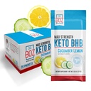 Dr. Boz - Keto BHB Powder - Cucumber Lemon, 20 Packets - Ketones Drink - Increase Energy & Reduce Cravings - Max Strength Dietary Supplement - Quality Tested - Made in The USA - 7.4oz (210g)