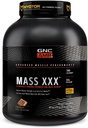 GNC AMP Mass XXX,临床证明重量增益蛋白粉,提高强度和体积,780卡罗瑞斯,50g蛋白,微量化氨基酸,Creatine,Betaine,巧克力,13种服务,6英镑