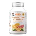 AndreW Lessman 维生素C 500 复合型360 Capsules - 非氨基维生素C + Citrus Bioflavoids for Immune system and Anti-Oxidant Supports, No Stomach Upset, Small Easy to Swillow Capsules (英语).