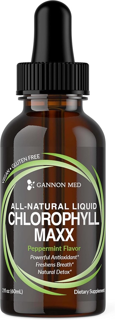氯酚 Maxx - 液态氯酚 - 2oz - 氯酚液滴 - 氯酚液滴 - 内除臭剂 - 所有天然液态氯酚 - 能量促进 - 帮助 w/消化 - 薄荷