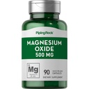 (原始内容存档于2018-03-26) (英语). Piping Rock Magnesium Oxide 500mg Capsules | 90 Counter | Non-GMO, Gluten Free Supplement