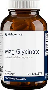 冶金剂 Mag Glycnit - 高抗腐蚀性镁 - 神经系统支持的镁 Glycnit * - 无胶质 - 非GMO - 蔬菜 - 120片