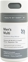 由Habit Mens多份补充品(60 Capsules)提供的保健 -- -- 23种基本维生素和矿物、支持一般保健和福利、非GMO、无糖(1包)