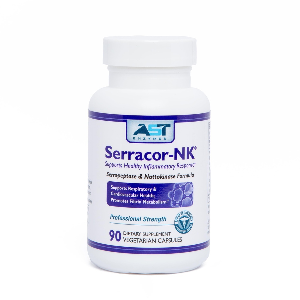 AST 酶 Serracor-NK – 蛋白质系统酶公式 – 包含酸-阻塞 Serrapeptase 和酸-阻塞 Nattokinase – 90 维基百科中的相关条目: 酸-阻塞