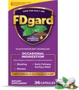 FDgard Gut 健康补充品、消化不良、恶心和布洛丁、胃气肿,36