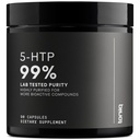 Toniiq Ultra 高强度 5HTP Capsules - 99 %+ 高纯度和生物可用性 -- -- 12:1 集中抽取 -- -- 200毫克 -- -- 90伏特加