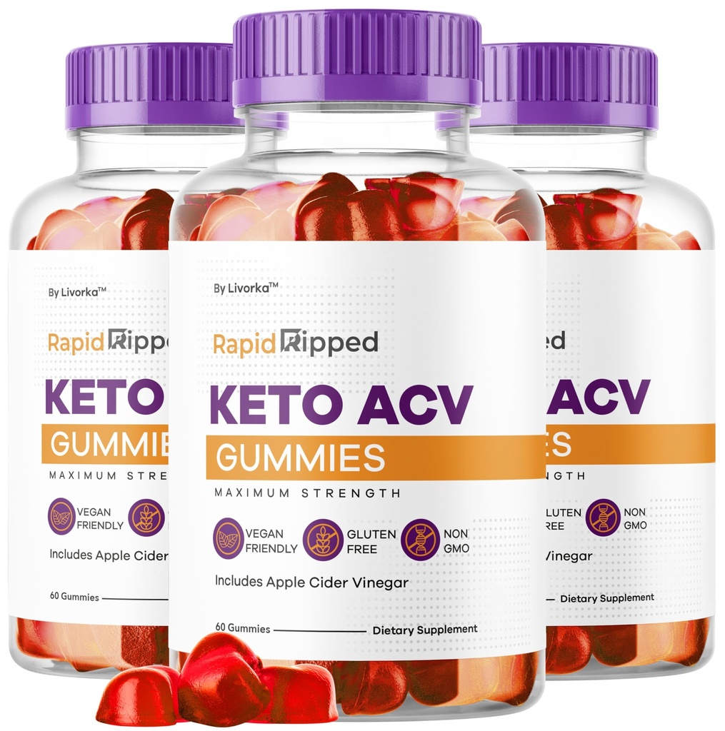 (3 Pack)快速Ript Keto ACV Gummys 高级公式 1050MG,快速Ript Keto 苹果苹果 苹果 苹果 醋 Gummie,快速Ript Keto和ACV Gummys 支持,180 Gummys 3个月