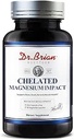 Brian Magnesium博士 补充200mg 高吸收性镁复合物,用于睡眠、冷静、肌肉放松器、自然能源、非GMO 90 氧化镁