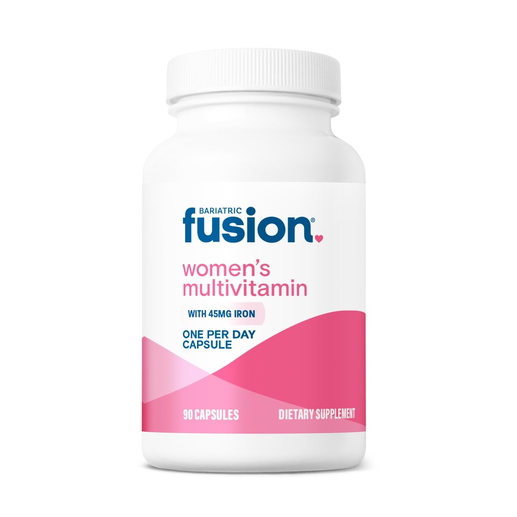 Bariarical Fusion 一天一次 Bariariatric 多维特敏 配以铁 配以铁 配以头发 和 钉子 维生素 混合 配以气管 辅塞 和 袖子 口腔切除术 90 伯爵 3个月供应