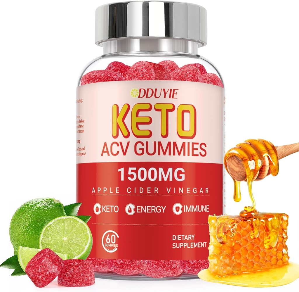 Keto ACV Gummys 高级体重损失 QQ 2000mg 低碳酸苹果苹果苹果苹果苹果苹果苹果苹果苹果酒 葡萄酒 Gummys for Detox, Cleaning QQ 在美国制造 QQ 60 Count