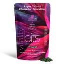 VITALITYBITS - 有机混合螺旋体和氯拉片 - 藻类超级食品 - 能源,自我护理,美容 - 替换绿色,辅料,蛋白质,斯纳克 - 维根,凯托,格卢滕免费 - 1000 片袋