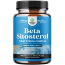 含有Beta Sitosterol-500mg Beta-Sitosterol Sterols和Stanols 心脏健康和前列腺支持补充剂-男子心脏和前列腺健康补充剂-30片
