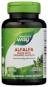 Nature's Way Alfalfa, Made with Organical Alfalfa, 1,215 mg / 3 capsule service, Alfalfa Herbal Capsule, Gluten Free, Vegan, 100 Capsules (包装 May Vary).