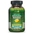 Irwin Naturals 精神清晰度信息保留 - 60 液体软胶 - 帮助增加对详细保存和召回信息的关注 更快 - 30 总服务量
