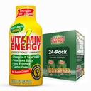 Vitamin Energy B12 11,000% Extra Strength Energy Shot Mango 24 Pack, 260mg Natural Caffeine, B12 & B6, Nootropic Focus, Vitality, Zero Sugar, Gluten-Free, Vegan, Kosher, 1.93 fl oz