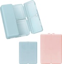 FYY 2 Pcs Daily Pill Organization, 7 Colombities Portable Pill Case 旅行 Pill Organization, [防腐设计] Pill Box for Purse Pocket to hold Vitamins, Cod Liver Oil, Suppless and Medication-Navy+ 防腐药箱 防腐药箱 防腐药箱 防腐药箱 防腐药箱 防腐药箱 防腐药箱 防腐药箱 防腐药箱 防腐药箱 防腐药箱 防腐药箱 防腐药箱 防腐药箱 防腐药箱 防腐剂 防腐药箱 防腐药箱 防腐药箱 防腐剂 防腐药箱 防腐药箱 防腐剂 防腐药箱 防腐药箱 防腐药箱 防腐药箱 防腐药箱 防腐剂 防腐药箱 防腐剂 防腐剂 防腐剂 防腐剂 防腐剂 防 粉红色