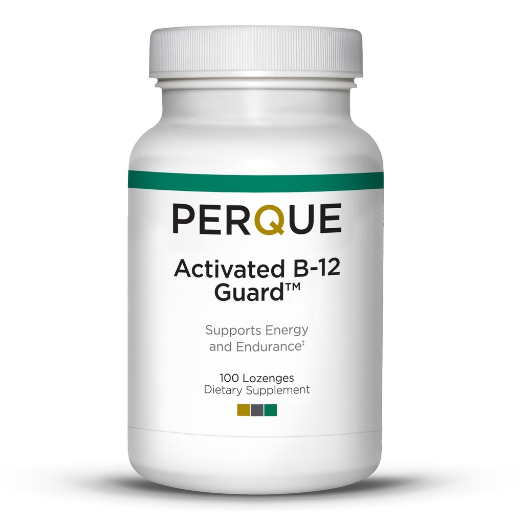 Perque 激活B-12 Guard(2000 mcg,100洛桑格)
