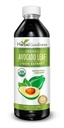 Avocado Leaf 提取液体补充剂 - Avocado Fruit, Hoja de Aguacate, Avocado Lees for Vitamins, Deatary Fiber, Skin & Immune Support, 消化性健康 - 12oz 草药良性