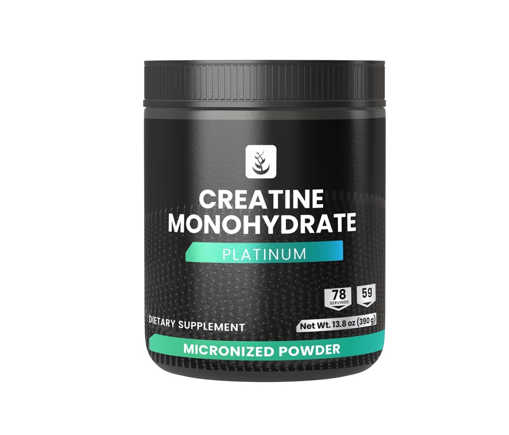 Creatine Monohydrate Powder, 13.8 oz, 饮食补充,微营养化