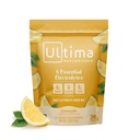 Ultima Replenisher Daily Electrolyte Powder Drink Mix – 无糖饮料 – Lemonade, 20个粘贴包装 – 带有6个关键电解质和跟踪矿物的水解包 – Keto Friendly, Vegan, Non-GMO