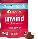 Mushie 100% 有机Reishi蘑菇包 - 2000 mg Reishi Nootropic for relaxation, Sleep, 心血管健康和免疫支持 维生素D - Vegan, Gluten - Free - 60 Counter
