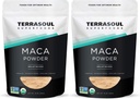 Terrosoul超级食品 有机加拉汀化的麦卡粉, 2 Lbs - Premium Quality QQ 建议用途:支持增产Stamina & Energy QQ Gelatinized for Easy Digestion