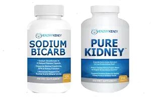 纯肾和钠 Bicarb 2-Pack 包用于蛋白质支持和支持正常酸水平