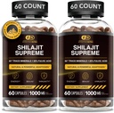 有效的NUTRA 纯 Shilajit Capsules for Men and Women - 纯 喜马拉雅 Shilajit for Men and Women - Trace Minerals & Fulvic Acid中的高分量 - 真实的Shilajit提取量每服务量(120个计数)