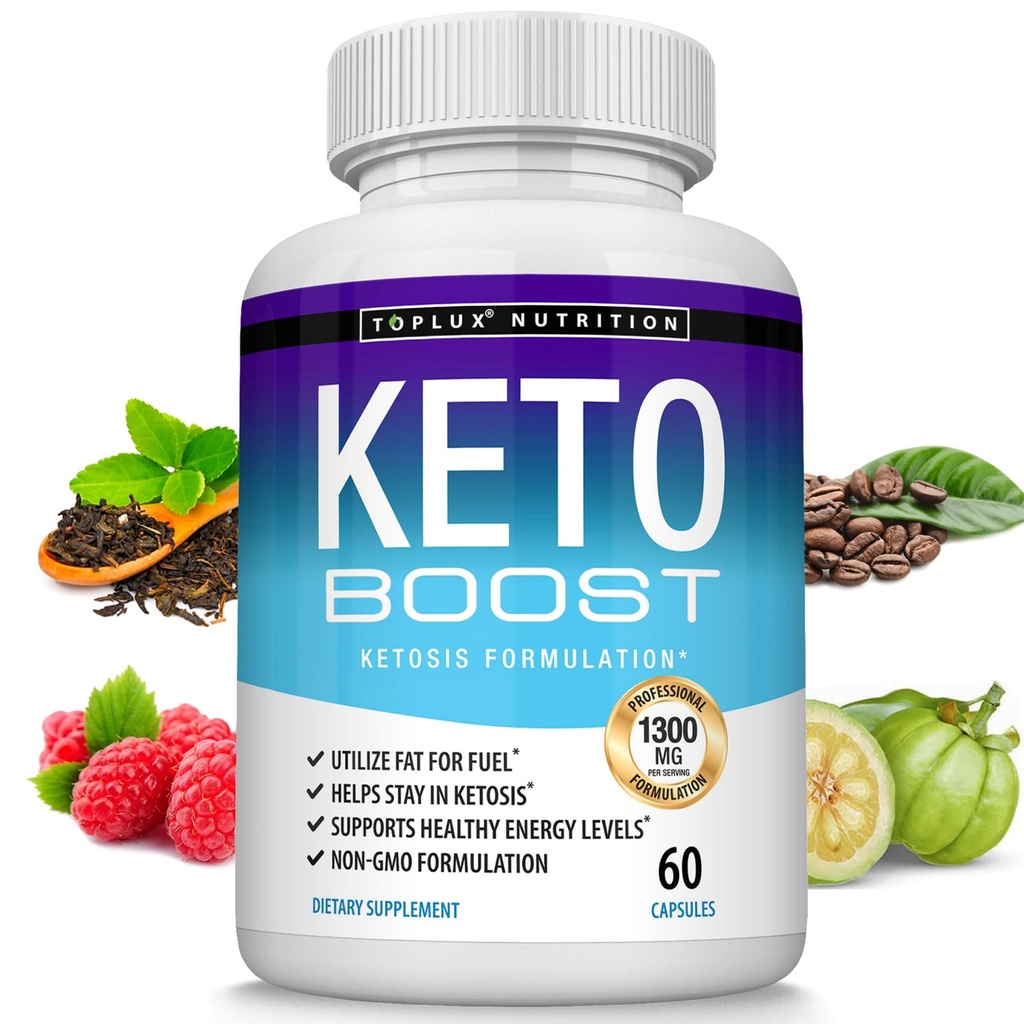 Keto Boost 饮食药丸 Ketosis 补充 - 天然外源 Keto 公式支持能源与焦点, Ketogenic 饮食高级 Ketones, Keto 饮食药丸, 供男性使用