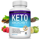 Keto Boost 饮食药丸 Ketosis 补充 - 天然外源 Keto 公式支持能源与焦点, Ketogenic 饮食高级 Ketones, Keto 饮食药丸, 供男性使用
