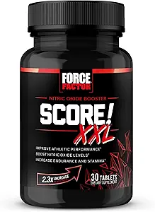 部队指挥官得分! XXL Nitric Oxide 助推器,供男性使用 L-Citrulline, Horny Goat Weed, Black Maca, & Tribulus Terrestris 增加 Stamina, 能量和物理性能, 30块平板
