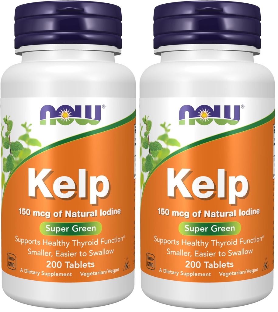 现时增刊,Kelp 150 mcg of Natural Iodine, Easier to Sillow Tablet, Super Green, 200 tablets (Pack of 2) 互联网档案馆的存檔,存档日期2011-12-20.
