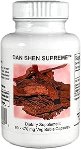最高营养 Dan Shen Supreme, 90 pure Red Sage Vegetarian Capsules 最高营养 丹·沈·最高,90 纯红草科植物