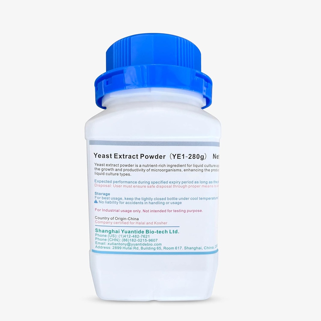 黄east(YC01) 粉末(280g) - 菌理和微生物的工业级营养剂
