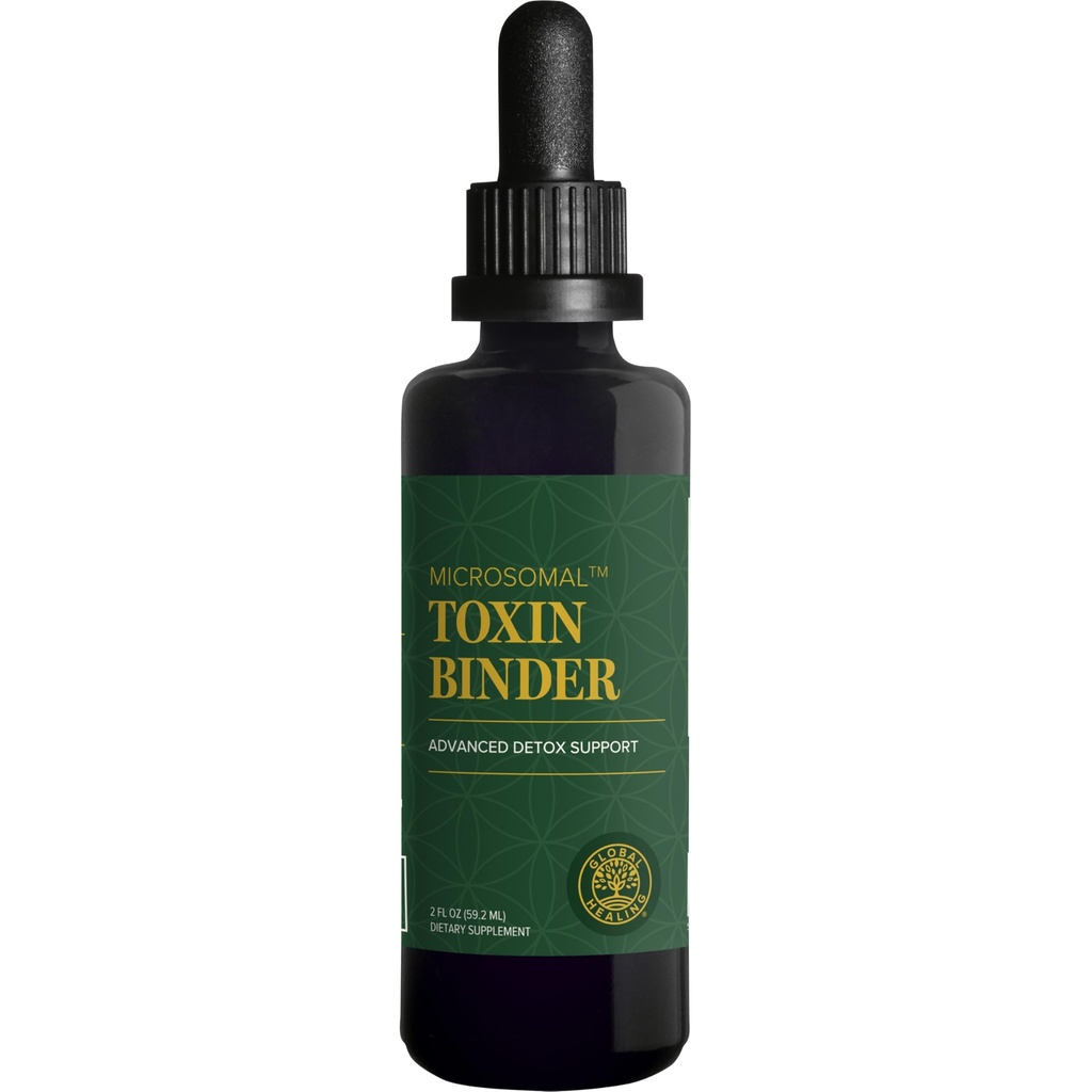 全球疗养中心 - 微软毒素Binder - 排毒支持 - 2 Fl Oz