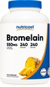营养成本 Bromelain Capsules (240 Capsules) - 550 MG Pervice、Vegan、N-GMO、GMP Compliant