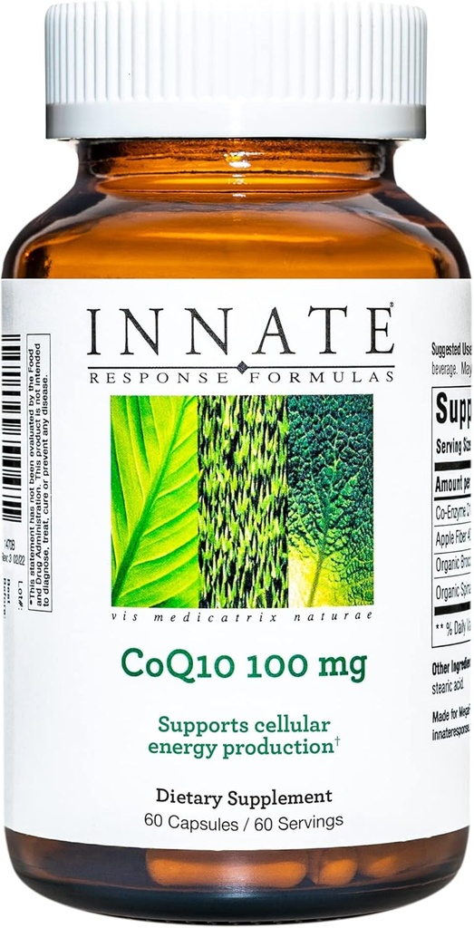 INNATE 反应公式 - CoQ10 100 mg,能量支持公式 - 60 capsules (60 services)
