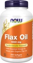 Now Foods Supples, Flax Oil 1 000 mg 用有机Flax Oil,心血管支持*,250软胶制成