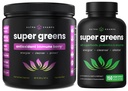 NutraChamps 超级绿地抗氧化剂粉末和超级绿地盖