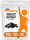 Bulk Assupports.com 希拉吉特抽水粉 - 富尔维奇酸补充剂 希拉吉特补充剂 - Gluten Free, 500mg / service of Shilajit Powder, 250g (8.8 oz) (Pack of 1).