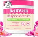 Belli Welli Premium Bovine Colostrum Powder 有机,草药 高潜力 健康,Immune和皮肤支持 成人超级食品补充(60名服务员)