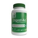 Digision-Aid QQ 完整消化酶公式 预与Probiotic QQ 消化与营养吸收支持 QQ 快速代理不适救济 QQ 非GMO QQ 由Health Thru Natural (Pack of 60)制作.