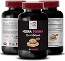 植物协同能源 - MUIRA PUARK EXTRACT - 草药醒悟 活性生活方式支持 平衡脚步混合剂 草药驱动激活 植物生活方式支持 1瓶60卡普苏尔