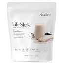 Shakle Life ShakeTM Plant Protein French Vanilla - 配有20g蛋白,6g纤维,24个维生素和矿物的全餐替换 - 支持满足和健康体重 - 非GMO - 14种服务