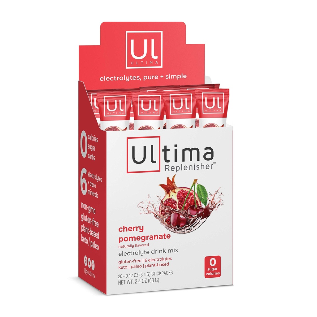 Ultima 增压器 电解液 饮料 混合 樱桃 石榴 20 服务 棒包装盒 无糖 无碳化物 没有卡罗里斯 克托 无糖 无糖 无糖 无糖 无糖 无糖 无糖 无糖 无糖 无糖无糖 无糖无糖 无糖无糖