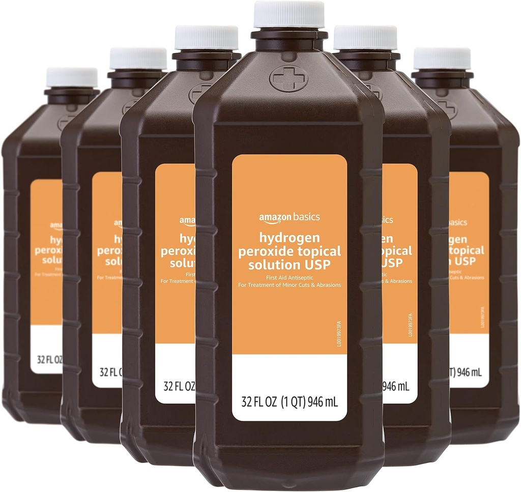 氢过氧化物主题溶液 USP,未味,32 Fl Oz,包装6