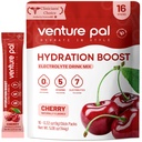 Venture Pal Free Electrolyte Power Packets - 液态日报IV 快速水分和党回收的饮料混合 → 5 Vitamins & 7 Electrolytes → Keto Friendly → Kent-GMO → 认证 Vegan → 16棒